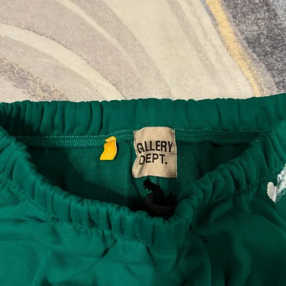 Gallery Dept Painted Flare Sweatpants Green Size Large - Picture 3 of 3